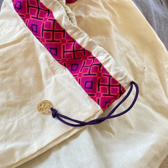 NWOT Tory Burch Leather Logo Bag - Picture 7 of 7